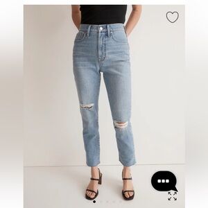 Madewell The Perfect Vintage Straight Jean-Size 28P